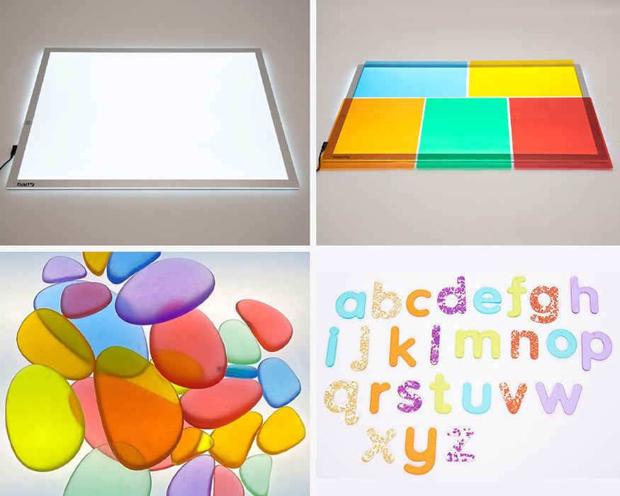 A2 LED Light Panel Colourful Bundle