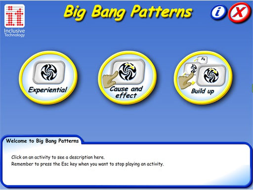 Big Bang Patterns Screenshot