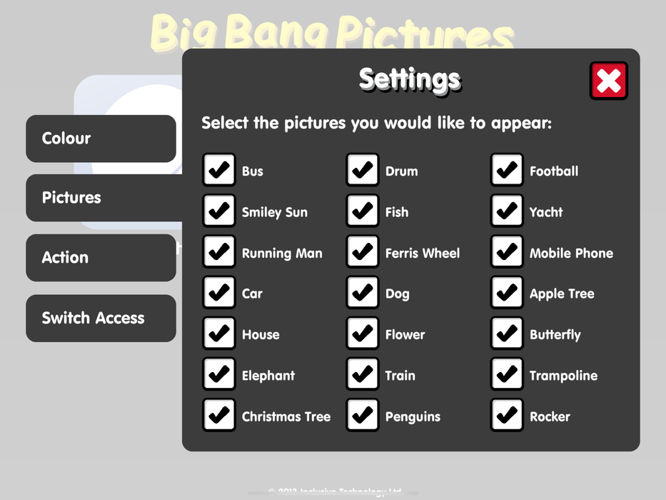 Big Bang Pictures - iPad App