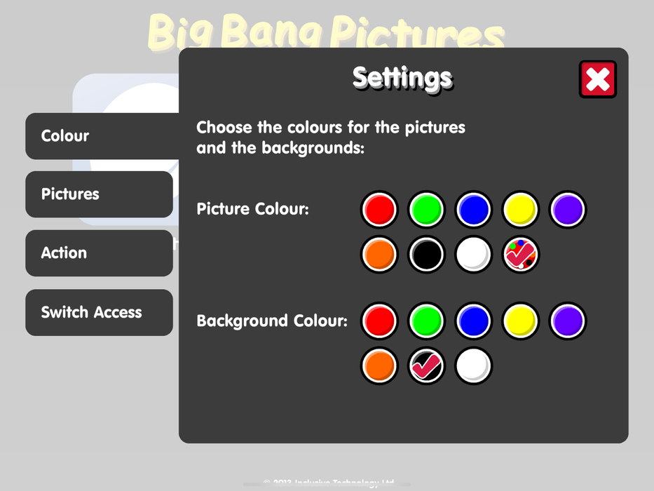 Big Bang Pictures - iPad App