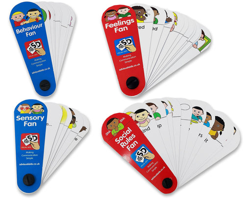 Communication Fans - Behaviour, Feelings, Sensory and Social Rules