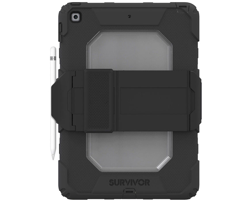 Griffin Survivor Case for iPad 9.7" (7th & 8th Gen) & iPad 10.5" - Black