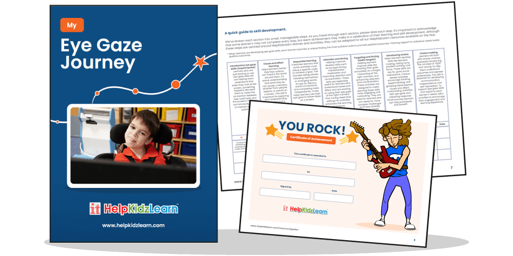 Track Progress with My Eye Gaze Journey