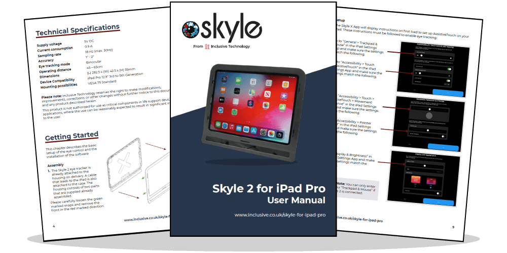 Skyle 2 for iPad Pro User Manual (836.5 KB)
