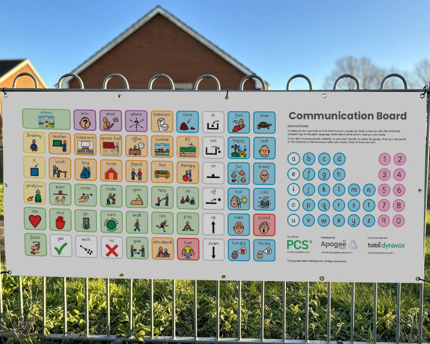 Communication Boards - PVC & Aluminium - Light Background