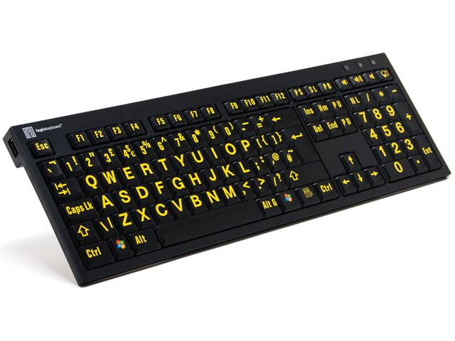 XL Print Slim Logic Keyboard