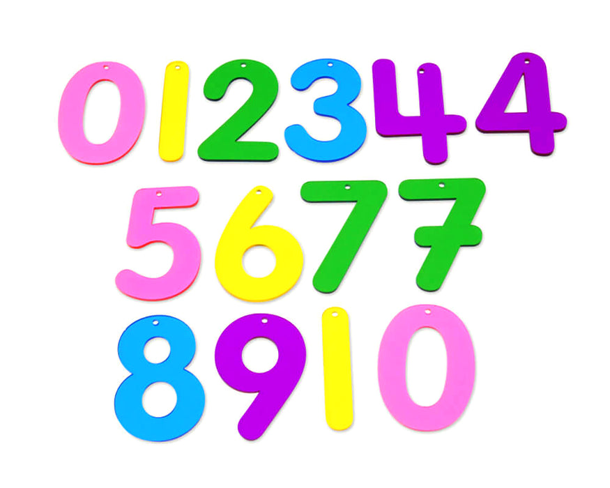 Rainbow Letters & Numbers