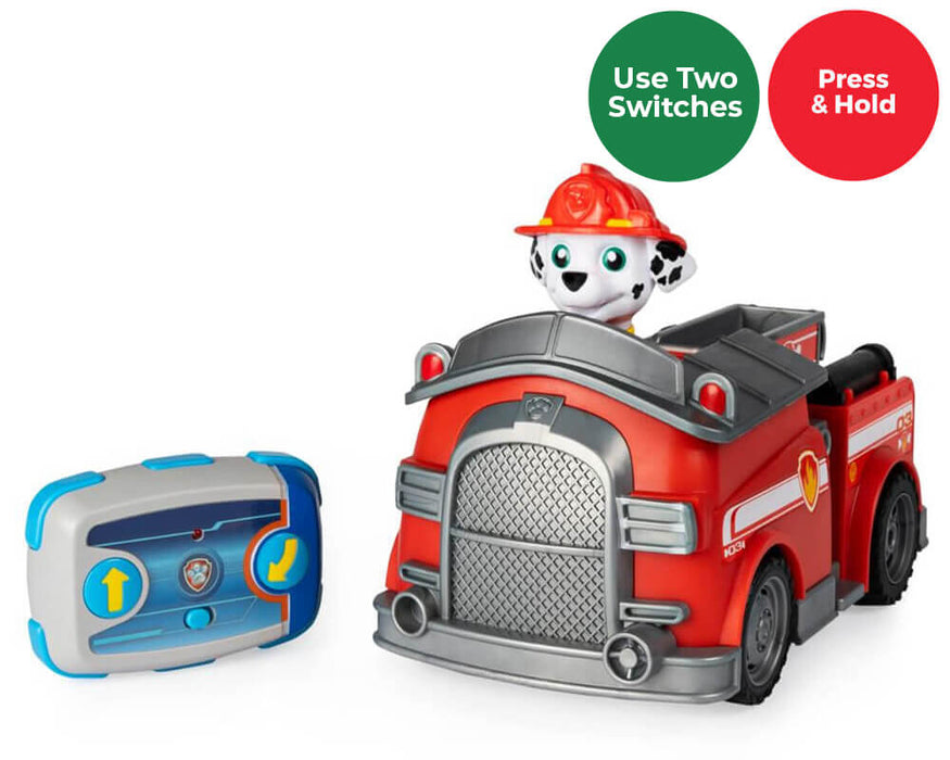 Switch Adapted Toy - Paw Patrol Marshall Fire Truck