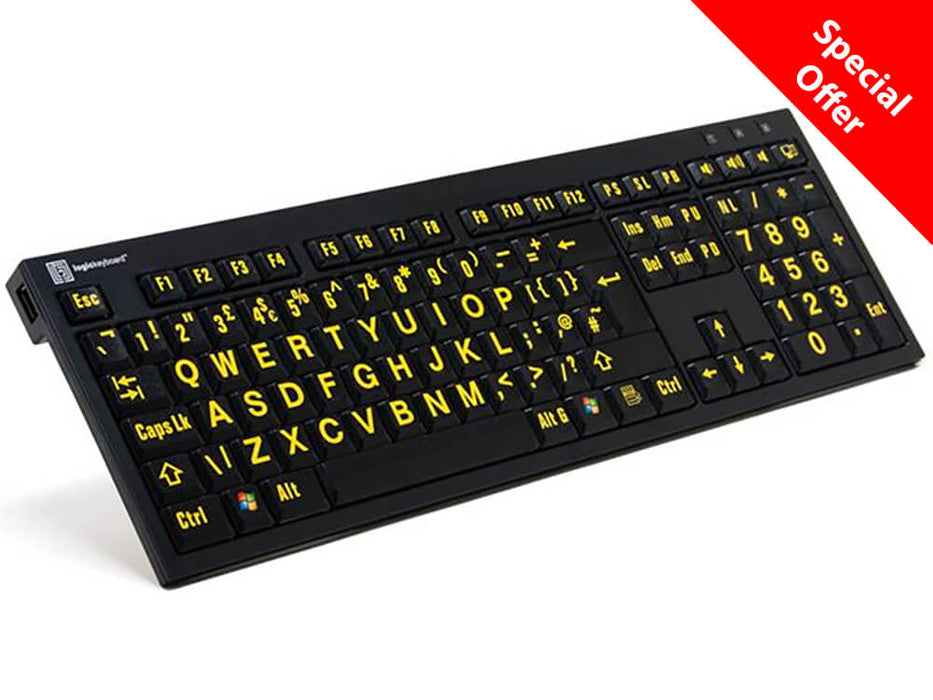 XL Print Slim Logic Keyboard
