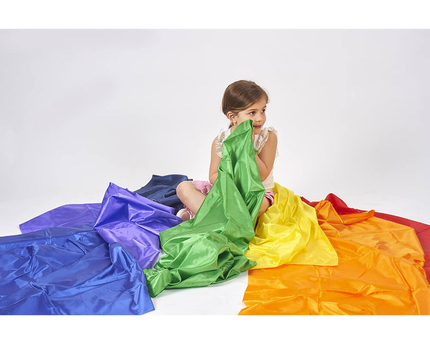 Rainbow Sensory Habutae Fabric Pack