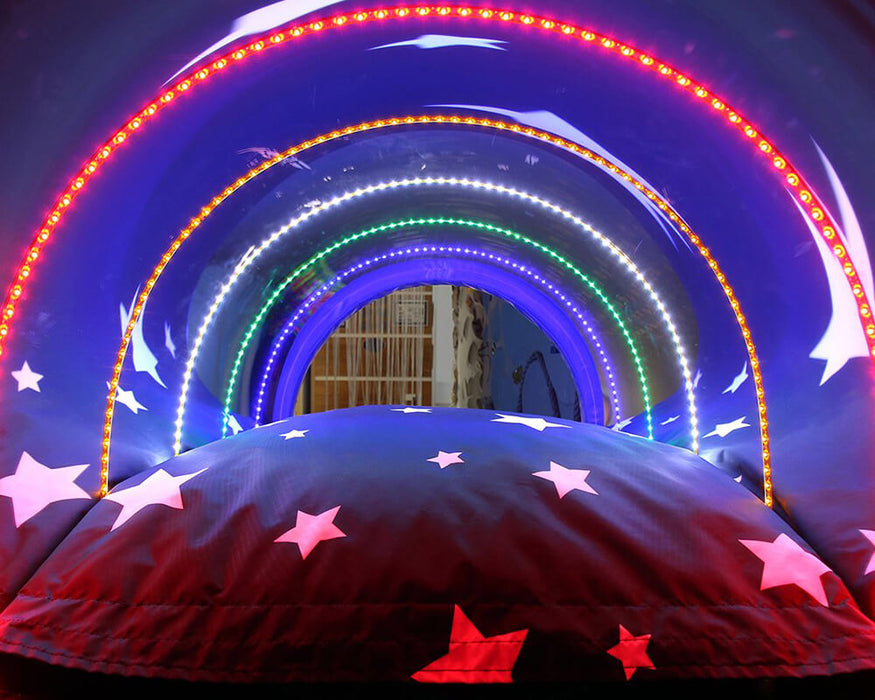 UV Star Print Floor Cushion