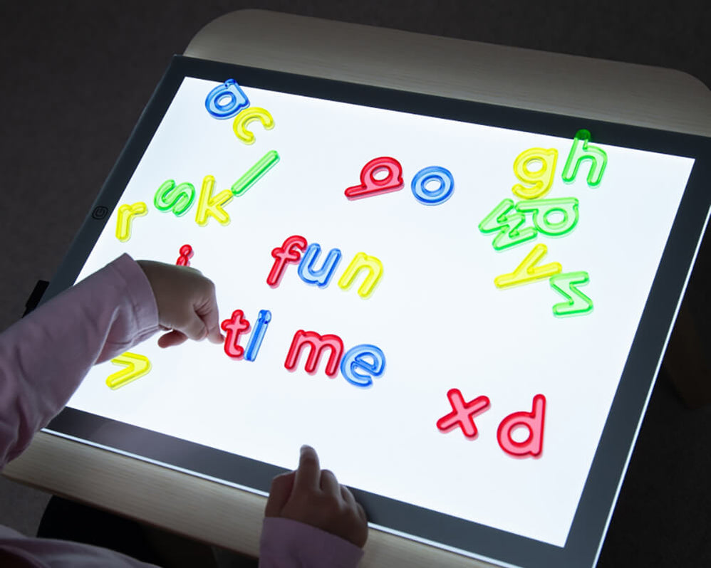 Translucent Letters & Numbers - Inclusive Technology