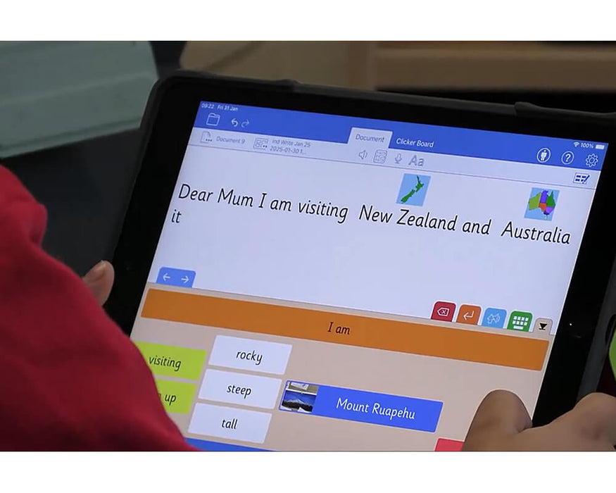 Clicker Writing Support Software for SEND Pupils | Inclusive Technology