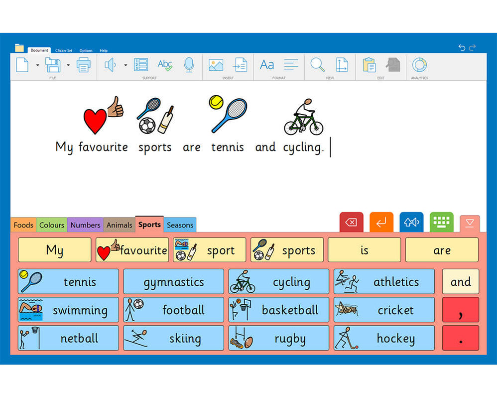 Clicker Writing Support Software for SEND Pupils | Inclusive Technology