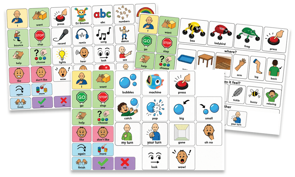 Try the Communication Boards Used in These Activities