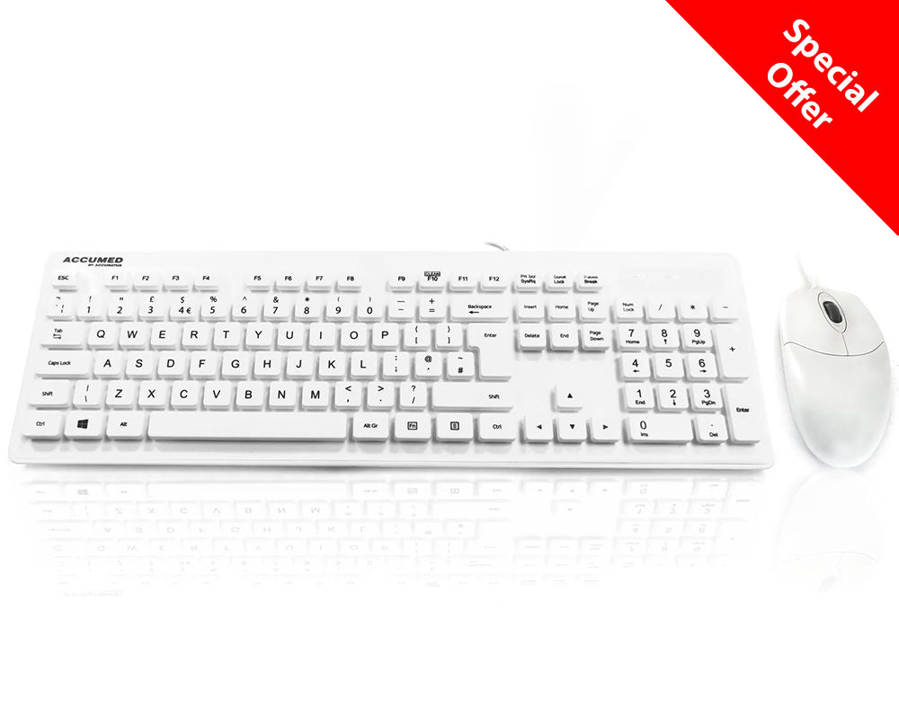 AccuMed AQUA Standard Keyboard & Mouse - Inclusive Technology