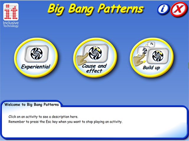 Big Bang Patterns - Inclusive Technology