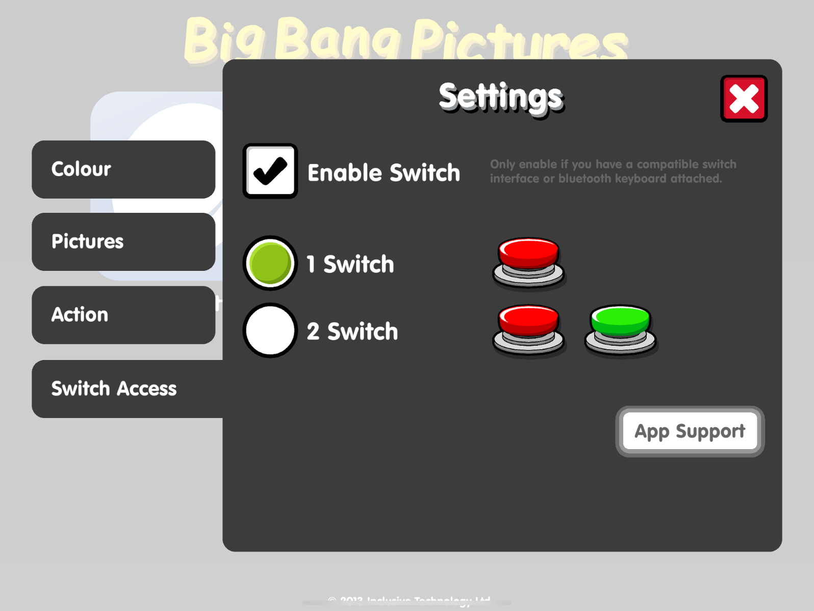 Big Bang Pictures IPad App Inclusive Technology