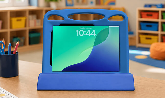 Big Grips Lift case for iPad Air and iPad Pro. 
