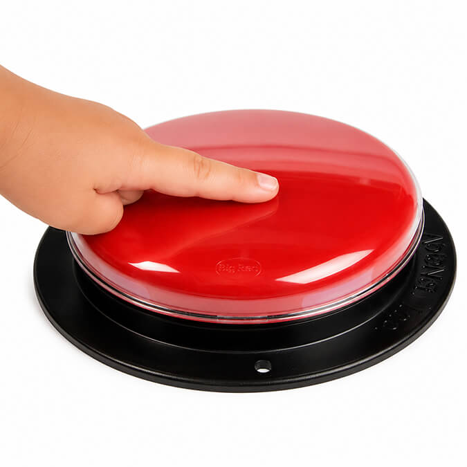 Big Red Switch large assistive technology switch with red top 