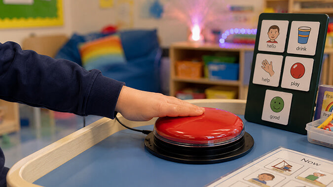 Big Red Switch for switch access in education and therapy 