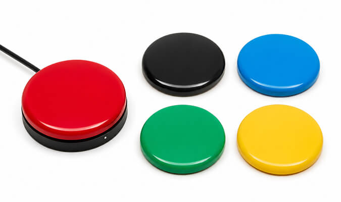 Buddy Button IC with interchangeable tops