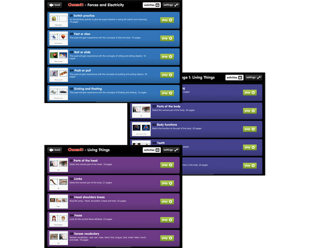 Categories