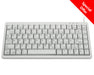 Compact Keyboard - Grey
