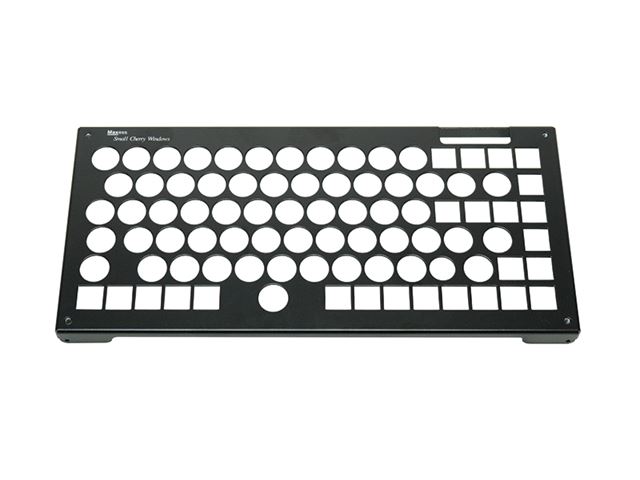 Metal Keyguard for Compact Keyboard - Black - Inclusive Technology