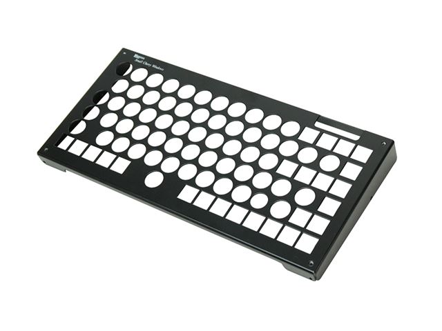 Keyguards For Computers Metal Keyguard for Compact Keyboard - Black - Inclusive Technology