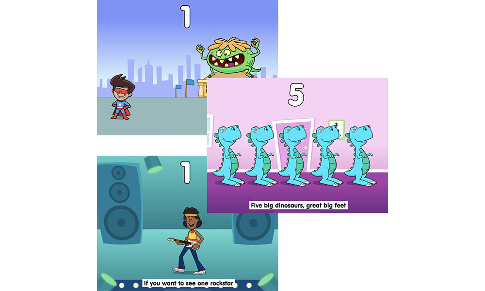 Counting Songs 1 and Counting Songs 2