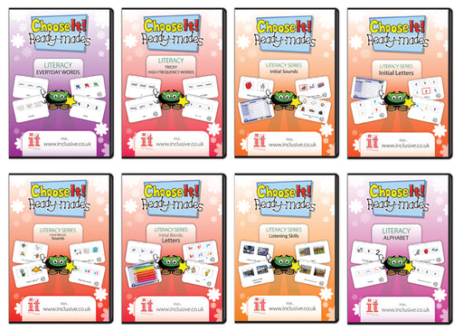 ChooseIt! Ready-mades Literacy – All 8 Titles Boxshot