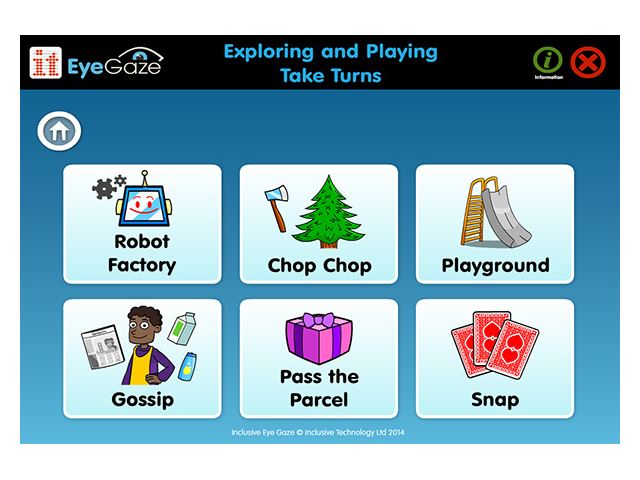 Inclusive EyeGaze: Exploring and Playing - Inclusive Technology