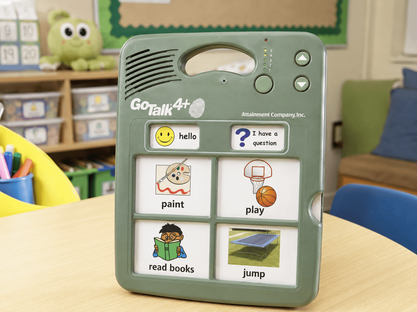 GoTalk 4 Lite Touch AAC device