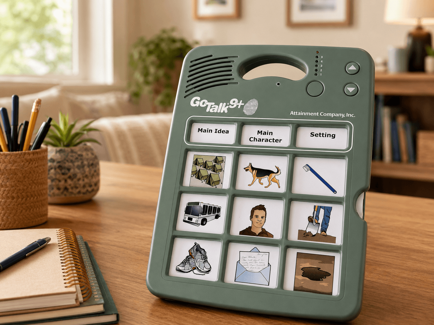 GoTalk 9+ Lite Touch AAC communication aid