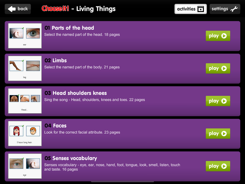 ChooseIt Science - iPad App