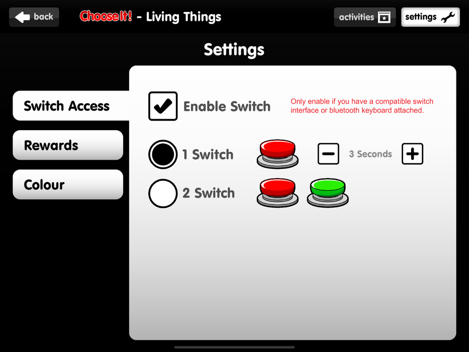 ChooseIt Science - iPad App