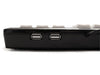 Jumbo XL Keyboard - Black on White Uppercase USB
