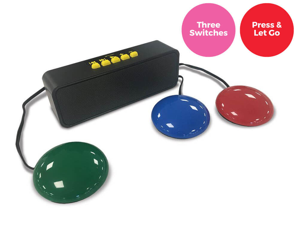 Adaptive Device For Playing Instruments Switch Adapted Toys & Devices for Play & Learning | Inclusive Technology