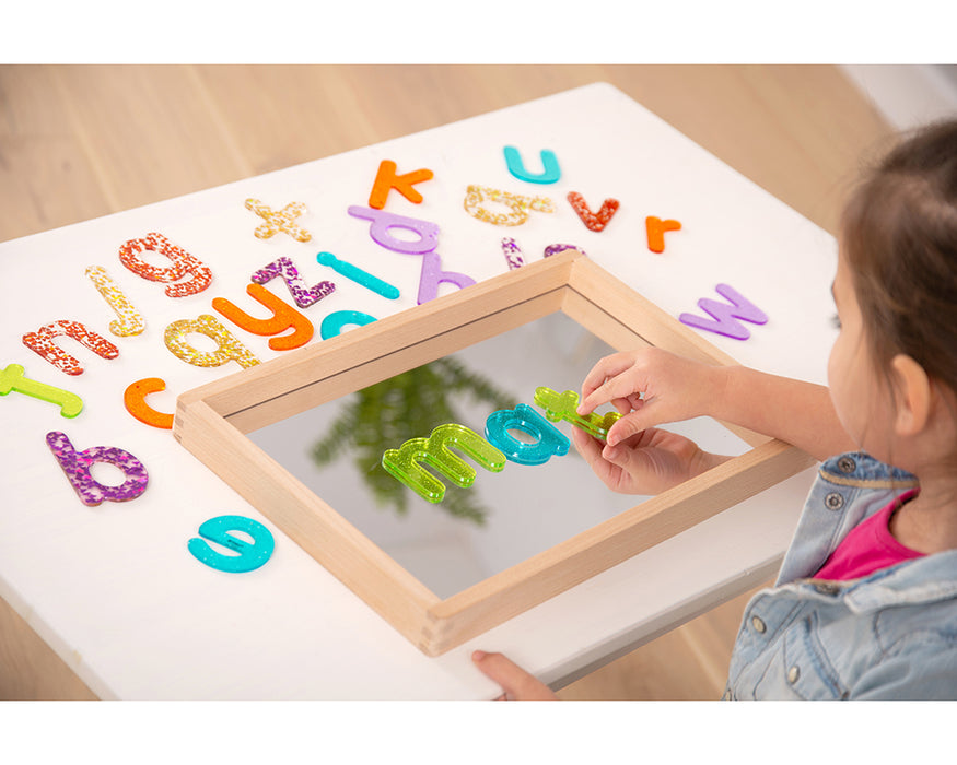 Rainbow Glitter Letters & Numbers