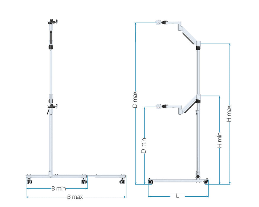 REHAdapt Floor Stand FS EcoFloat