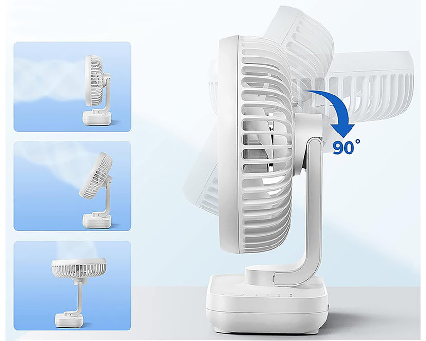 Switch Adapted Fansquare Switch Adapted - Adjustable Desktop Fan - Inclusive Technology