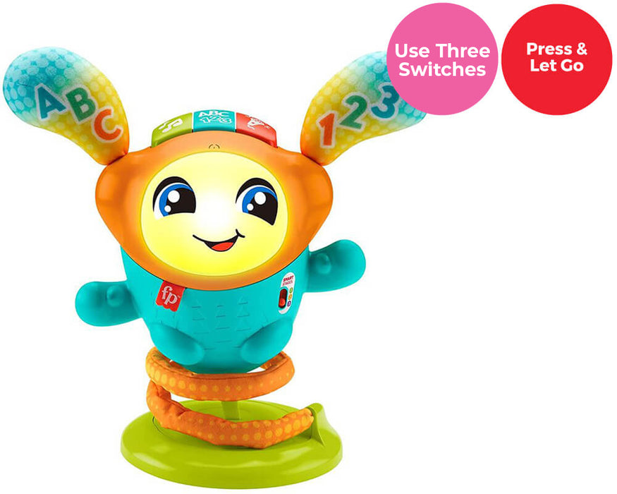 Switch Operated String Instruments Toys Switch Adapted Toy - DJ Bouncin Beats - Inclusive Technology