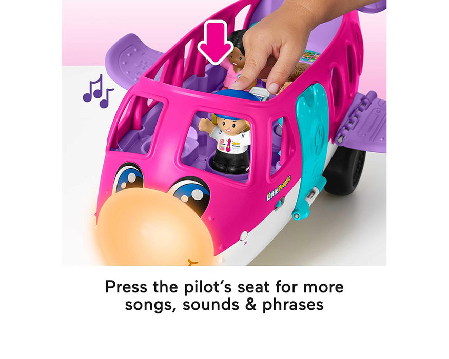 Switch Adapted Toy Little People Barbie Dream Plane Inclusive