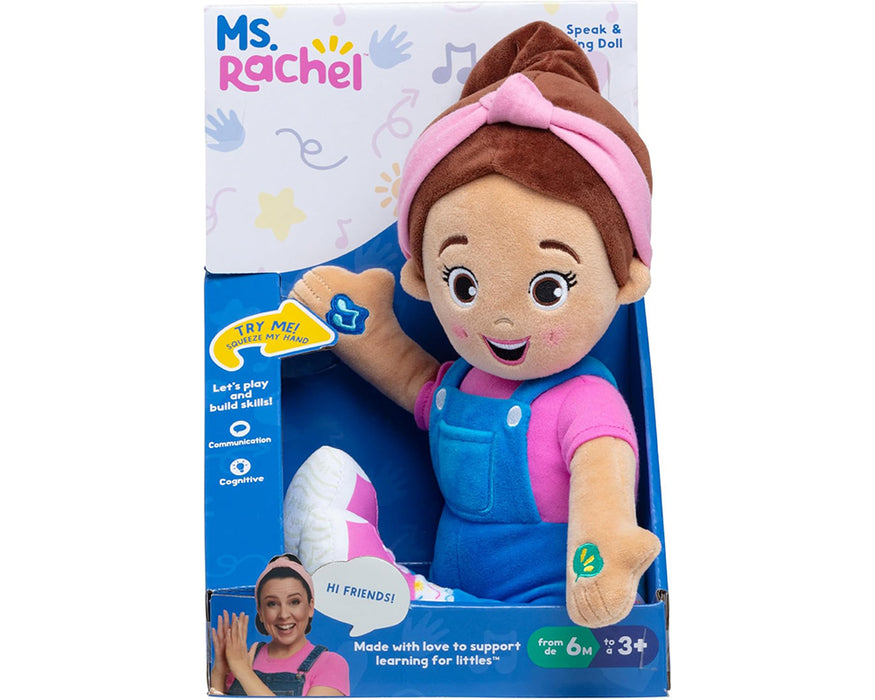 Ms. Rachel Toy Collection Switch Adapted Toy - Ms. Rachel Speak & Sing Doll - Inclusive Technology