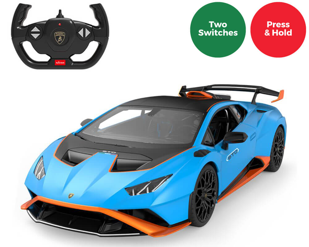 Switch Adapted Toy - Remote Controlled Lamborghini Huracan - Inclusive ...