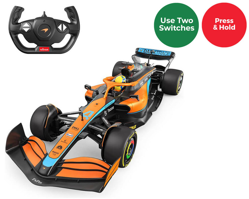 Switch Adapted Toy - Remote Controlled McLaren MCL36