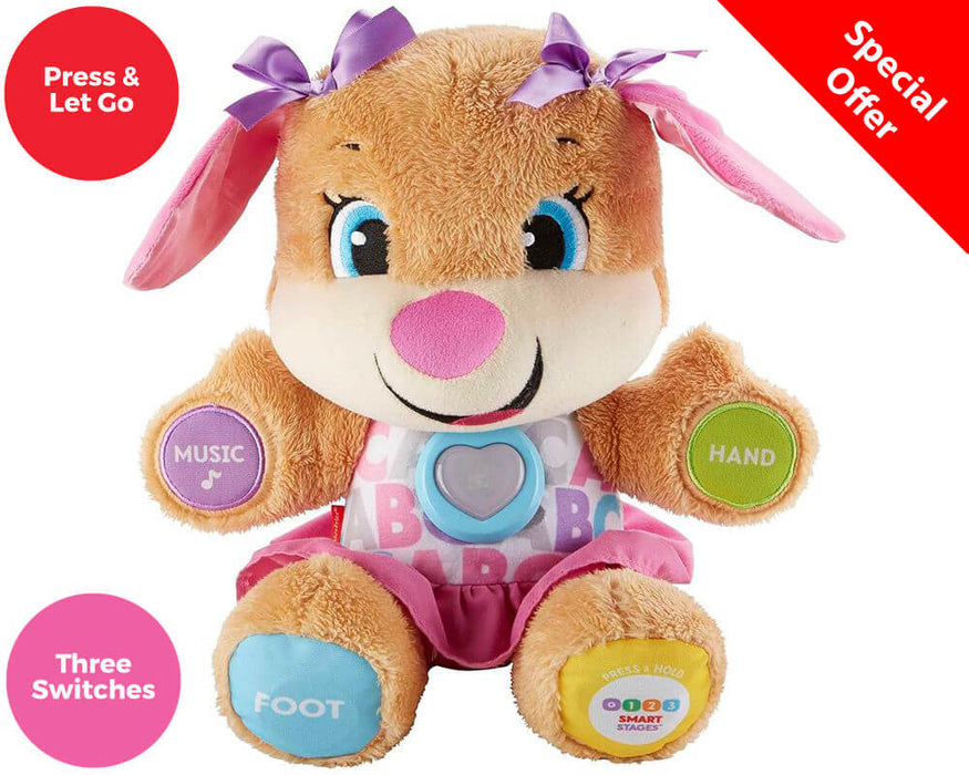 Switch Adapted Toy - Smart Stages Puppy Pink