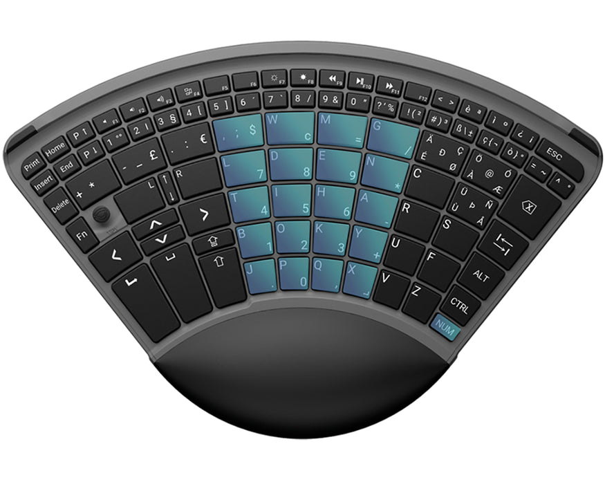 TiPY One-Handed Keyboard Numeric Keypad