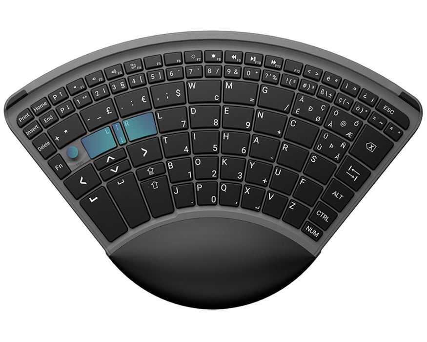 TiPY One-Handed Keyboard Built-in Mouse